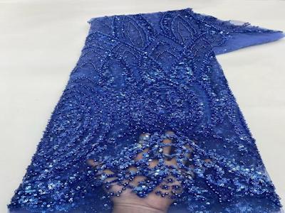 Кружевная Ткань С Блестками Hfx,2025 Высокого Качества,Нежное Кружево,Нигерийский Материал Для Невесты,Для Свадебных Платьев,4692